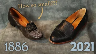 The Myth of Tiny Feet "Back Then"