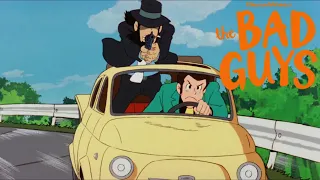 The Bad Guys trailer but with Lupin music