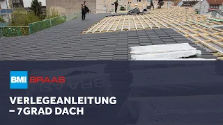Braas 7GRAD Dach - Innovatives Dachsystem für flach geneigte Dächer | BMI Braas