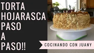 TORTA DE HOJARASCA PASO A PASO NO TE LA PIERDAS !!!!!!!!