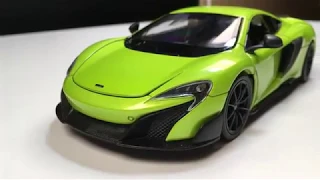 Unboxing of Mclaren 675LT 1:24 Welly