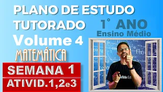 Correção das Atividades 1,2 e 3,  Semana 1, PET Vol. 4,  1º Ano (Progressão Aritmética)