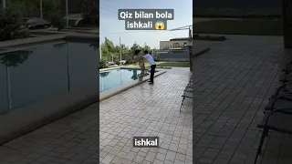 Qizni doposladi bola (skok)😱