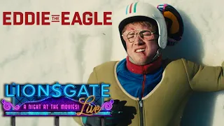 "Can you give me a push?" Eddie the Eagle | Saturday 9th May | Lionsgate LIVE