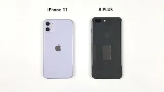 iPhone 11 Vs iPhone 8 Plus Speed Test & Camera Comparison