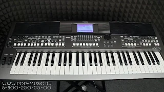 Синтезатор YAMAHA PSR-S670 (обзор и демонстрация звуков, ритмов, Dj-функции )