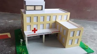 how make a #hospital #model #school #project