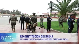 Noticiero Judicial: Reconstitución de escena, diligencia clave