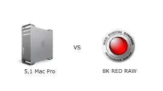 The 5,1 Mac Pro Can Edit 8K RED RAW! Sort of...