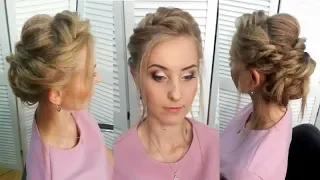 Свадебная прическа,вечерняя,прическа на выпускной. Wedding, evening, prom hairstyle