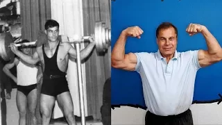 Franco Columbu transformation from 16 to 76 years old