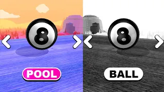 Going Balls - Which POOL BAL Will Be First on Color Level 1062? Race-184