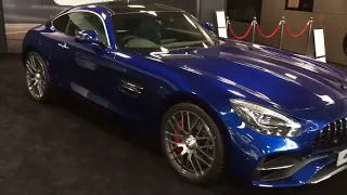 Mercedes Benz AMG GT S  blue