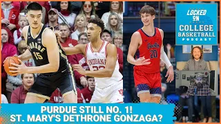 Purdue should still be No. 1 over Houston/Bama | Will St. Mary's dethrone Gonzaga? | Monday #6pack