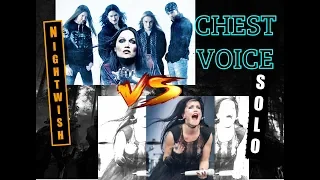 Tarja Turunen Chest Voice Evolution A3 - E5 (Note by Note Compare Nightwish Era)