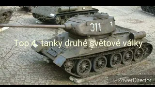 Top 4 tanky druhé světové války