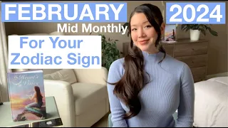 FEBRUARY 2024 Mid Monthly For Your Zodiac Sign❄️ NicLoves