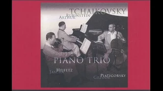 Tchaikovsky Piano Trio: Rubinstein, Heifetz, & Piatigorsky (JMXR24055) 1950/2008