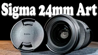 Sigma 24mm 1.4 Art Sony Video