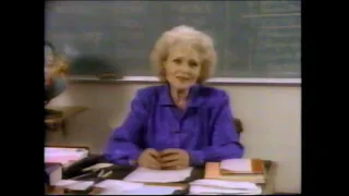 The More You Know Commercial w/ Betty White (1989)