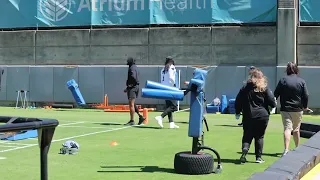 Carolina Panthers Voluntary Minicamp Highlights - Day 1