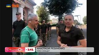 Готувалися не до боїв, а до святкування військового полку - військовий оркестр з Охтирки