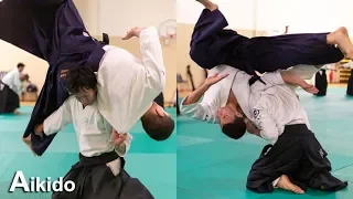 Aikido - Change infinitely with soft body control (Irimi Nage) Shirakawa Ryuji shihan
