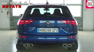 VW Golf R Estate Wagon 2022 Volkswagen Model in Detail
