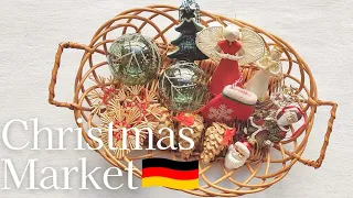 Christmas market in Germany🎄Finding lovely ornaments!│Decorating my Christmas tree│Haul