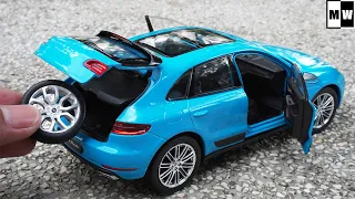 Unboxing Porsche Macan Turbo 2017 - Car Model MW