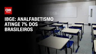 IBGE: Analfabetismo atinge 7% dos brasileiros | BRASIL MEIO-DIA