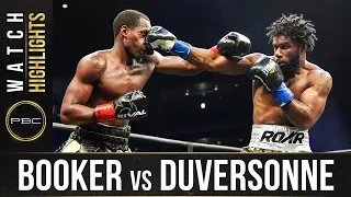 Booker vs Duversonne HIGHLIGHTS: November 4, 2020 | PBC on FS1