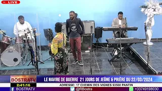 LE NAVIRE DE GUERRE  21 JOURS DE JEÛNE & PRIÈRE DU 22/03/2024