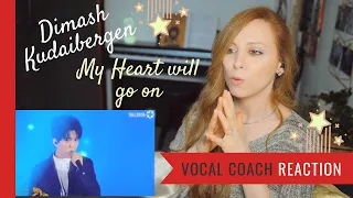 Димаш My Heart Will Go On Vocal Coach Reaction - Dimash Kudaibergen