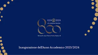 Inaugurazione Anno Accademico 2023 - 2024