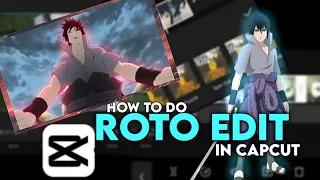 How to do Roto Edit like After effect in Capcut|| capcut tutorial video|| edgy roto edit in capcut