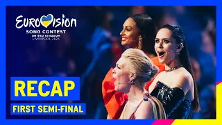 First Semi-Final Recap | Eurovision 2023 | #UnitedByMusic 🇺🇦🇬🇧