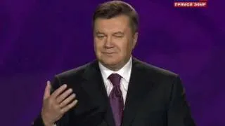 Янукович учит англичан говорить "в Украину"