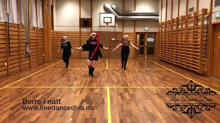 Berre i natt (Just for tonight), improver level linedance, xmas edition