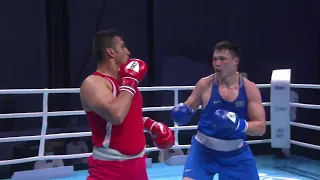 2021 ASBC Day 5 (+91kg) IRI vs KAZ | Asian Elite Men and Women Boxing Championships Delhi-Dubai