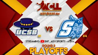 WCLL Playoffs Division 1: Game 2 - UC Santa Barbara vs Sonoma State 11:30 am