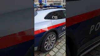 Porsche für die Polizei in Österreich