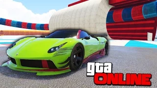 ТУРБИРОВАННЫЕ ГОНКИ ПО БЕСКОНЕЧНЫМ СПИРАЛЯМ В GTA 5 ONLINE