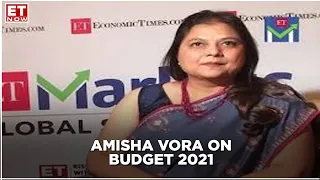 Amisha Vora on key features of budget 2021