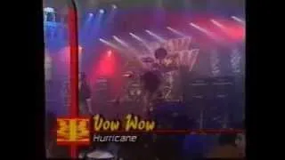 Vow Wow on the Tube in 1986 - "Nightless City" and "Hurricane"