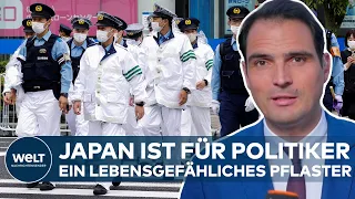 G7 IN JAPAN: Extreme Sicherheit - Bombenattentat auf Premier und Mord an Ex-Premier verunsichert