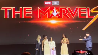 The Marvels Marvel Movie First Look With Whole Cast | D23 Expo 2022