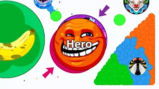 AGAR.IO DUMBEST AFK TROLL EVER!! + BEST BLOB.IO CLIPS !!