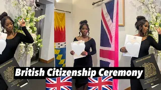 I’m officially a BRITISH CITIZEN!! Citizenship Ceremony VLOG (I forgot my ID😭)