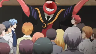 Koro sensei gets mad | assassination classroom